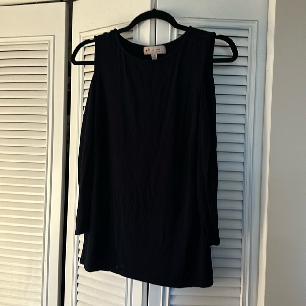Philosophy cold shoulder top